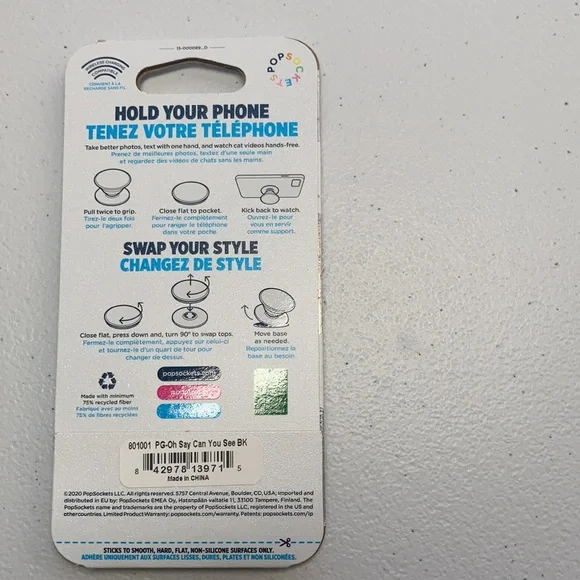 3/$15 Popsocket American flag print design - Picture 11 of 12